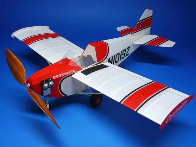 Contester Peanut 13" Wingspan RC Model Airplane Printed Plans & Templates - Image 1 of 2