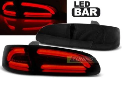 TUNING TEC Paire de feux arriere Seat Ibiza de 2002 a 2008 Full LED fume