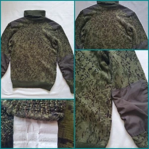 Russian Army camo jacket sweater uniform soldier size 52/3 Large VKBO EMR - Picture 1 of 11