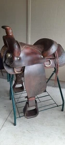 15 Zoll gebrauchter Colorado Saddlery Roping Western Trail Pferdesattel - Bild 1 von 10