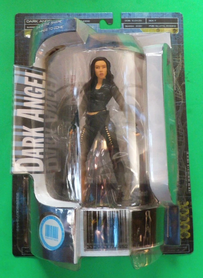 Dark Angel Max Series X5-452 With Motorcycle Art Asylum Jessica Alba 2002