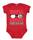 You'll Shoot Your Eye Out Christmas Baby Creeper Boys Girls Infant Bodysuit