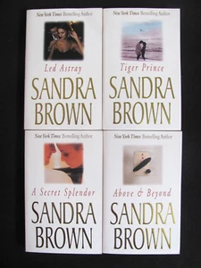 Sandra Brown Romance Novels Lot of 4 (Paperback, 2002) - Picture 1 of 14