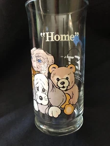 Vintage "E.T. The Extra Terrestrial" "Home" Drinking Glass- 1982 Limited Edition - Bild 1 von 15