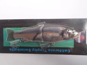 Morone Swimbaits 2 Estanque Fundido Tui Chub Shiner cebo de natación pesca deslizamiento cebo lubina - Imagen 1 de 5