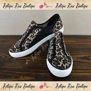 🌹 Very G Gypsy Jazz Mesh It Leopard Fashion Sneakers - Picture 1 of 6