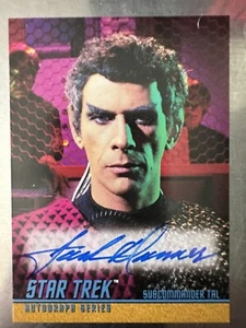 Star Trek TOS Autograph Card A69 Jack Donner as Subcomander Tal - Picture 1 of 2
