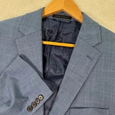 Lauren Ralph Lauren Mens 44R Blue Blazer 2-Button Sport Coat Jacket Preppy EUC - Image 1 of 4