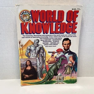 1985 World Of Knowledge Creative Child Press Waldman Book **VERY RARE** - Picture 1 of 21