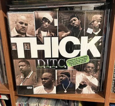 D.I.T.C. Thick Single Vinyl 1999 Hip Hop VERY RARE Big L Premier DITC Shrink 12” Foto 1 de 4