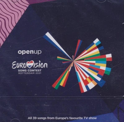 EUROVISION SONG CONTEST - 2 CD - OPEN UP - ROTTERDAM 2021   ( Neu ) - Bild 1 von 2