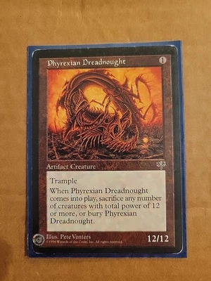 Phyrexian Dreadnought Mirage LP Light Play MTG Magic The Gathering - Image 1 of 2