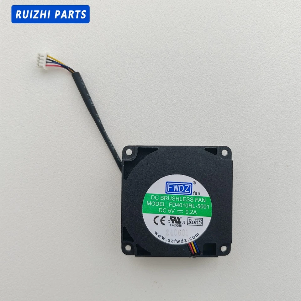 Ventilador de CPU FD4010RL-5001 DC5V 0.2A para ventilador Mini PC GK3PLUS - Imagem 1 de 2