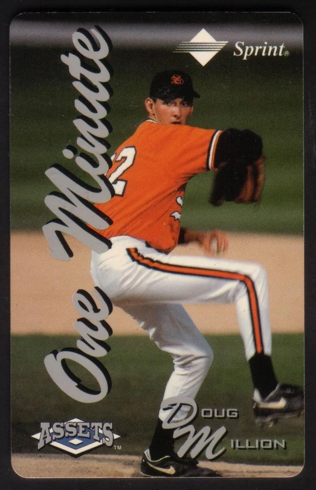 1 Minute Assets Series #2 (1995) Doug Million (03/31/96) Phone Card - Image 1 of 1