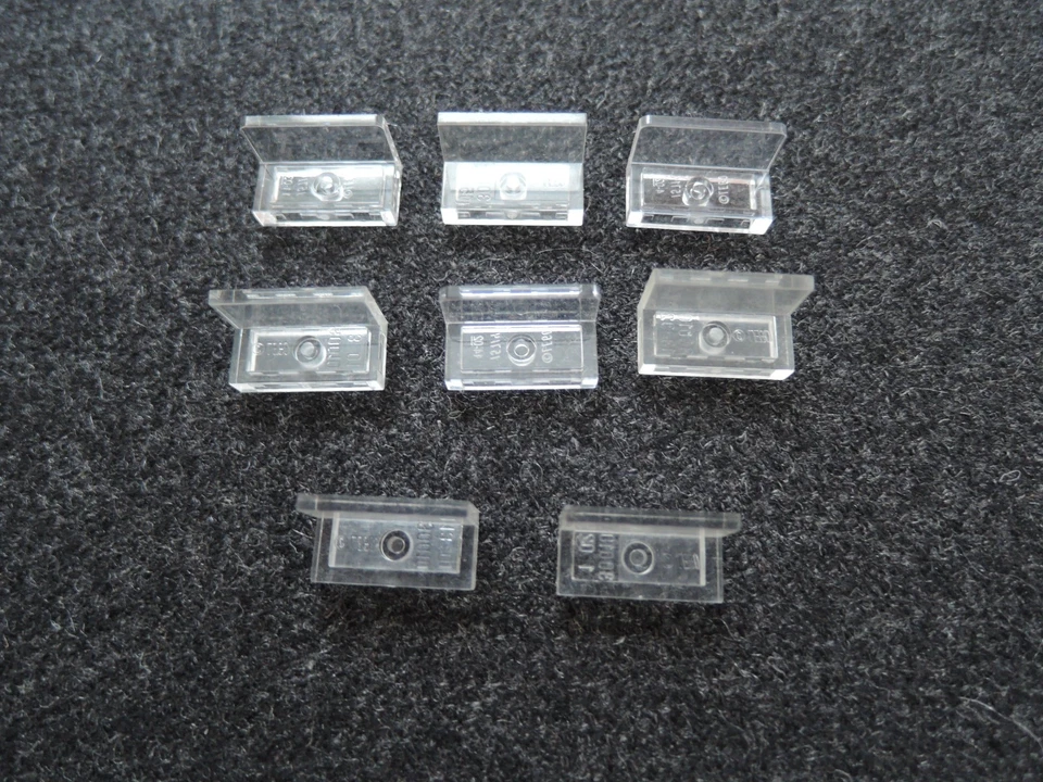 Lego 8 x Panel Sitzbank 4865 transparent klar 1x2x1 - Bild 1 von 1