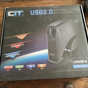 CiT USB2.0 3.5" SATA HDD External Hard Drive - Picture 1 of 4