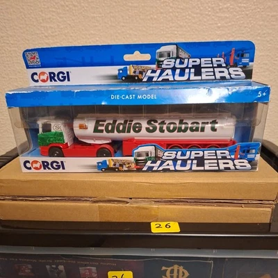 Corgi Super Haulers TY86647 Eddie Stobbart Scania Tanker Trailer 1.64 (28) - Image 1 of 4