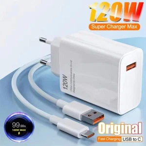 120W Szybka ładowarka Zasilacz 6A USB-C Kabel do Xiaomi 14T 13 Pro 12T Pro 14 - Zdjęcie 1 z 17