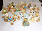 Lot of 18 Cherished Teddies 916390 842672 107025 476528r 617105 4005475 476706 .