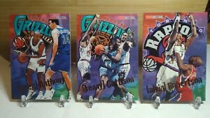 LOT-1995-96 NBA Hoops Series 2 (3 cards)(2 rookies)