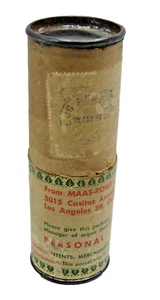 Antiguo tubo de envío publicitario vintage Maas - Rowe Carillons #FR-4 - Imagen 1 de 8