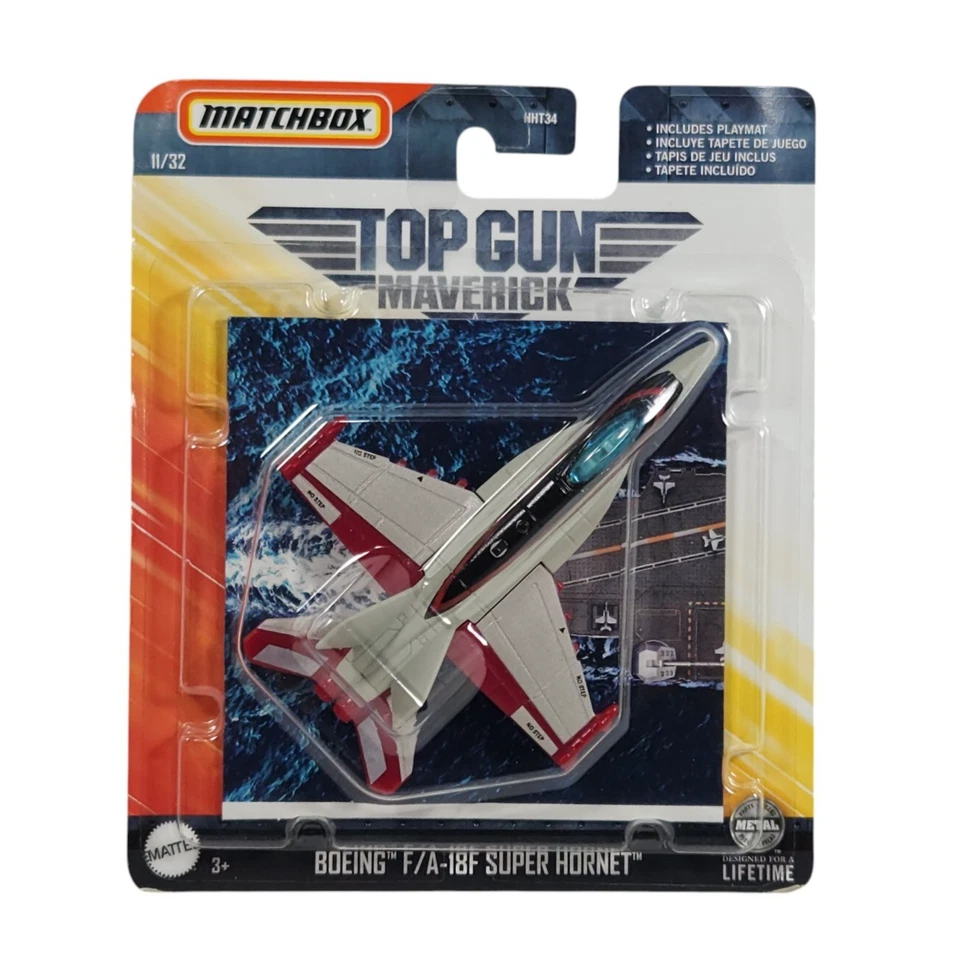 Matchbox Sky busters P-38 LIGHTNING 1 64 Scale Metal Diecast Airplane Model Toy