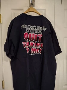2006 3xl Big Dogs " Quit Talking To Me " Dark Blue T-shirt - Picture 1 of 9