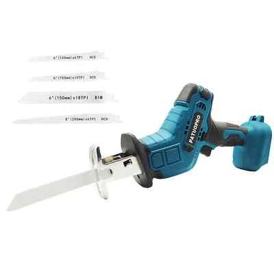 Cordless Reciprocating Saw 18V Adjustable Speed Electric Saw Wood Pipe Cutting - Image 1 of 4