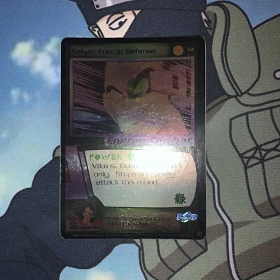 Dragonball Z Saiyan Energy Defense #92 Limited Foil USED READ Trading Card Game - Image 1 of 2