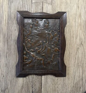 BRONZE PLAQUE DEPICTING A PAINTING BY TITIAN c. 1550 - Picture 1 of 2