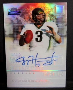 Joey Harrington 2002 Topps Finest REFRACTOR Rookie Auto#120/175!Lions QB RC Auto - Picture 1 of 2