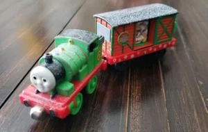 Percy Holiday Train Thomas & Friends 2006 Edition Sodor Postal Delivery Car EUC - Picture 1 of 10