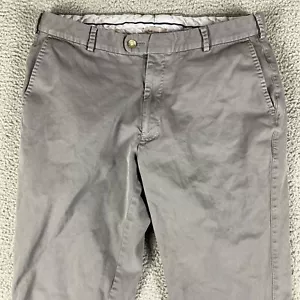 Peter Millar Pants Mens 36x30 Soft Touch Twill Flat Front Golf Casual Preppy - Picture 1 of 11