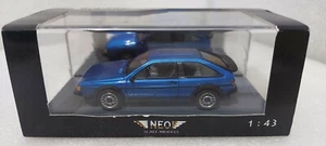 VW Volkswagen Scirocco II GTX 16V Blue Met. 1986 1:43 Neo 43020 EXTREMELY RARE! - Picture 1 of 11