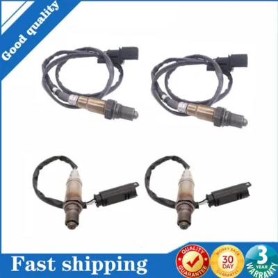 Conjunto de 4 sensores de oxigênio up+downstream para BMW 760LI 6.0L V12 2003 2004 2005 2006 - Imagem 1 de 4