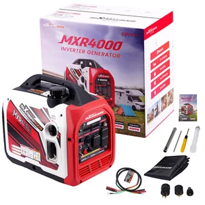 Inverter Generator Portable 4000 Watt Gas Powered for Outdoor Camping Backup RV - Picture 1 of 12