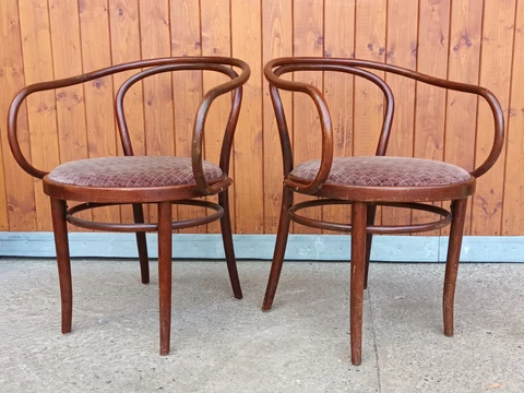 Vintage Dining Room Chair Armchair Bentwood Erfurt Yard Coffee House 1 From 18 Cover
