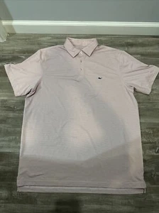 Camisa Polo Vineyard Vines On The Go Sankaty Talla L Rosa Ballena Rendimiento Manchas - Imagen 1 de 12