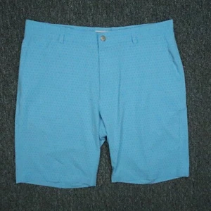 Peter Millar Shorts Mens 36 Blue Shackleford Performance Chino Skull Print - Picture 1 of 11