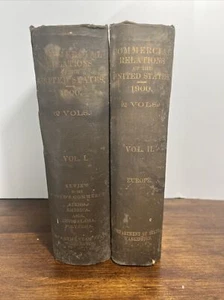 Commercial Relations of the United States with Foreign Countries 1900 2 Volume.. - Picture 1 of 12