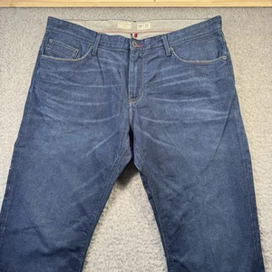 Tommy Hilfiger Jeans Mens Size W40 L32 Colour Blue Bleecker Stretch Slim Fit - Picture 1 of 12