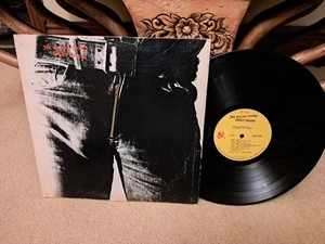 * THE ROLLING STONES * STICKY FINGERS * STONES LABEL * 1971 USA PRESSING * - Picture 1 of 8