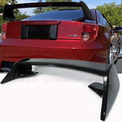 Spoiler Wing For Toyota Celica 2000-2004 2005 TRD Factory Style W/L GLOSS BLACK - Imagem 1 de 4