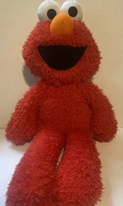 Elmo Sesame Street Plush Toy Stuffed Approximately 12” Soft Cuddly - Picture 1 of 5