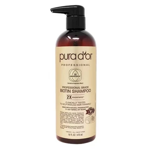 PURA D'OR KLINISCH FORMULIERTES BIOTIN SHAMPOO 2X KONZENTRIERT FÜR FEINES HAAR 1L - Bild 1 von 2