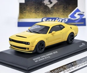 Dodge Challenger 2018 giallo demone SOLIDO 1:43 - Foto 1 di 8