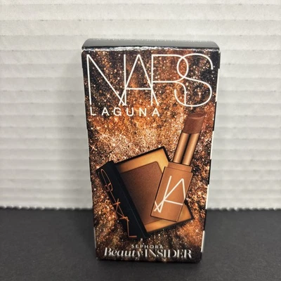 NUEVO Sephora NARS LAGUNA BRONCEADOR MINI SET POLVO BRONCEADOR Y BÁLSAMO LABIAL AFTERGLOW  Foto 1 de 4