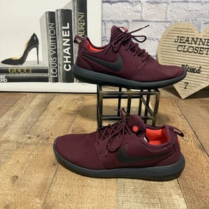 Nike Roshe One Run Team Rojo Borgoña Gris Ceniza Vela 511881-613 Para hombres Talla 10.5 - Imagen 1 de 11
