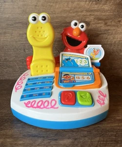 RARE 2007 Mattel Elmo's World Record & Play Phone Center TESTED WORKS *Video - Picture 1 of 14