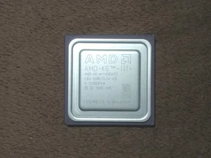 AMD K6-3+ 400MHz 1.6V @ 600MHz 2.2V AMD-K6-III+/400ATZ - Afbeelding 1 van 3